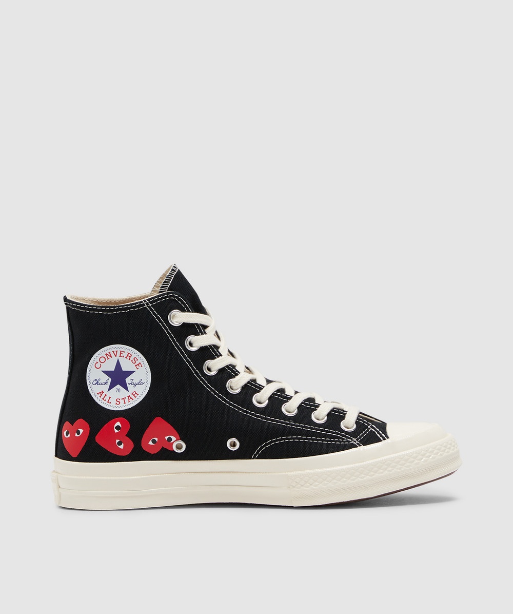 Multi heart chuck taylor '70 hi sneaker - 3