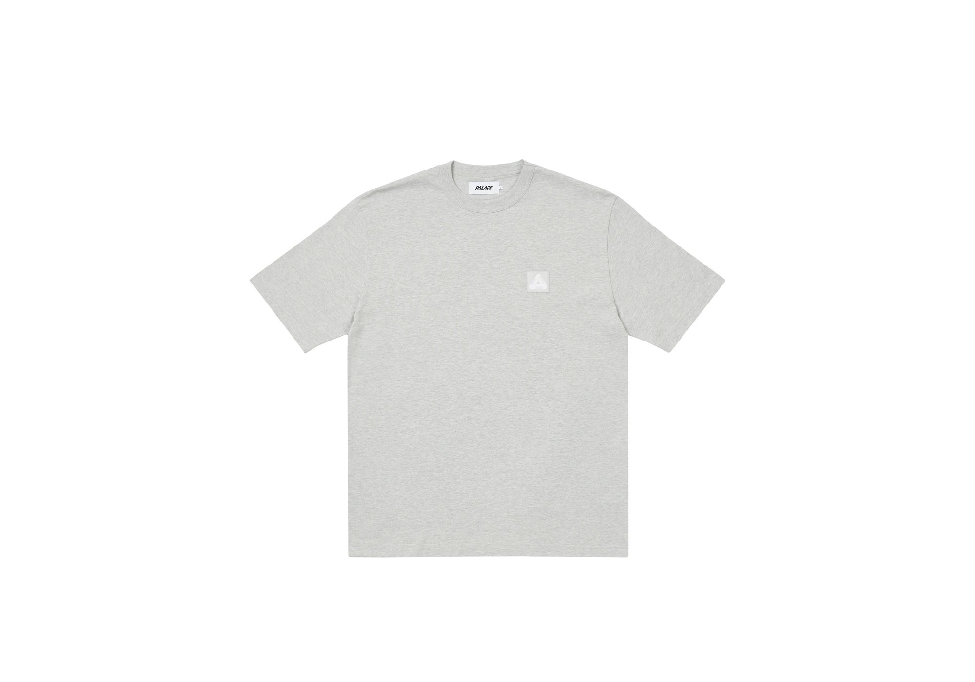 PATCH POCKET T-SHIRT GREY MARL - 1