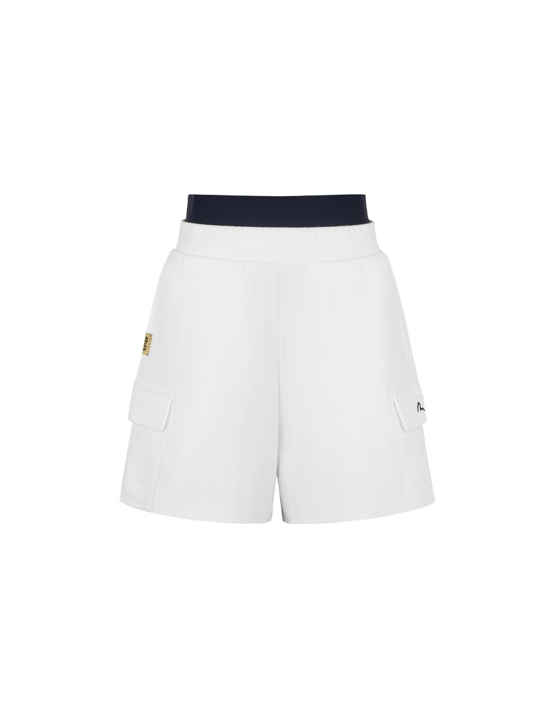 Seagull Embroidery Loose Fit Sweatshorts 11