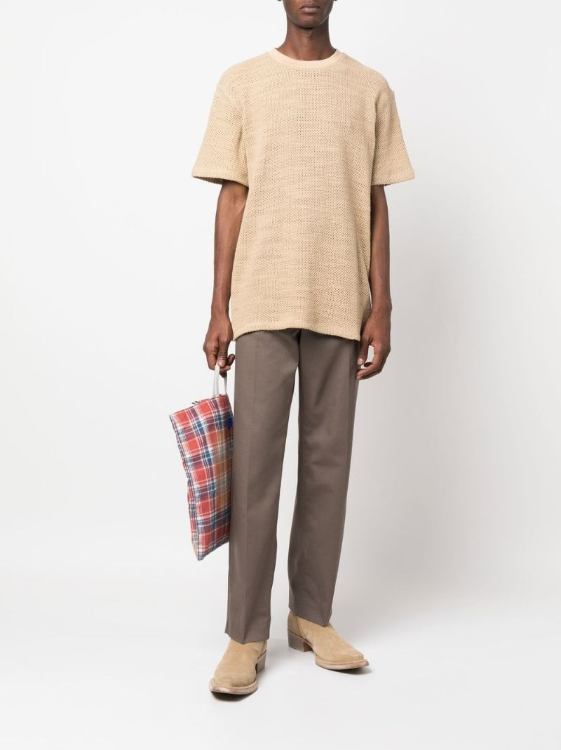 Our Legacy crew-neck knitted T-shirt outlook