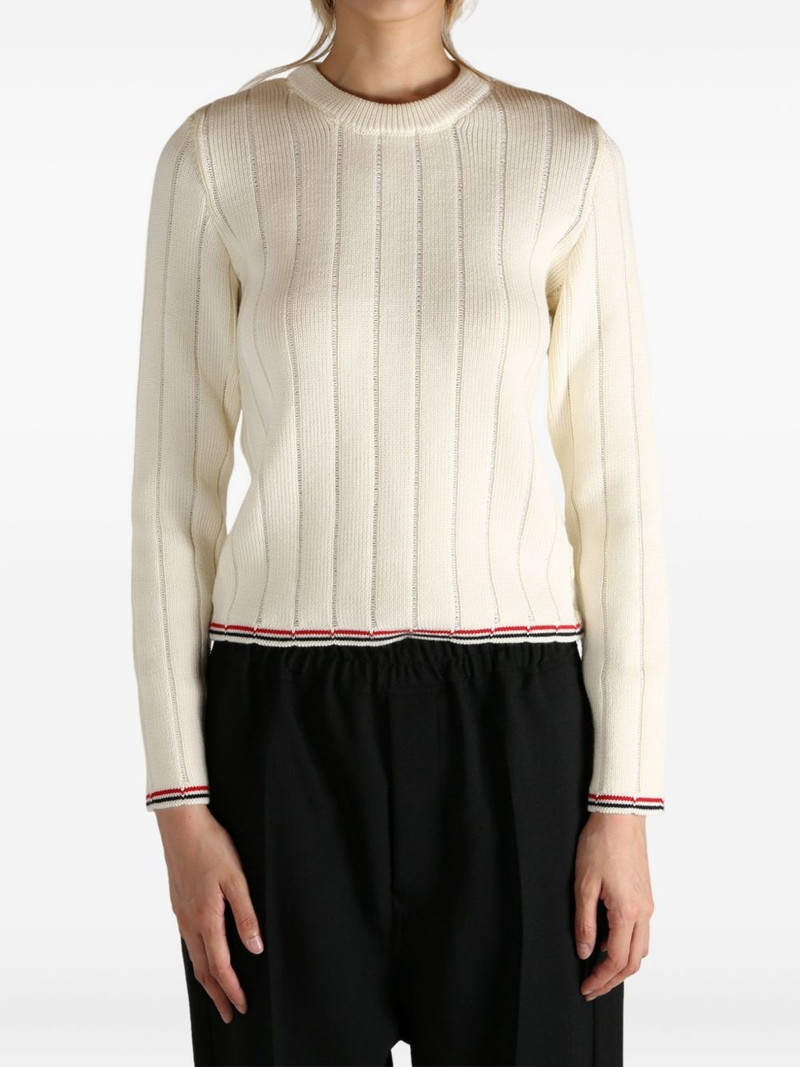 Thom Browne long-sleeve sweater outlook