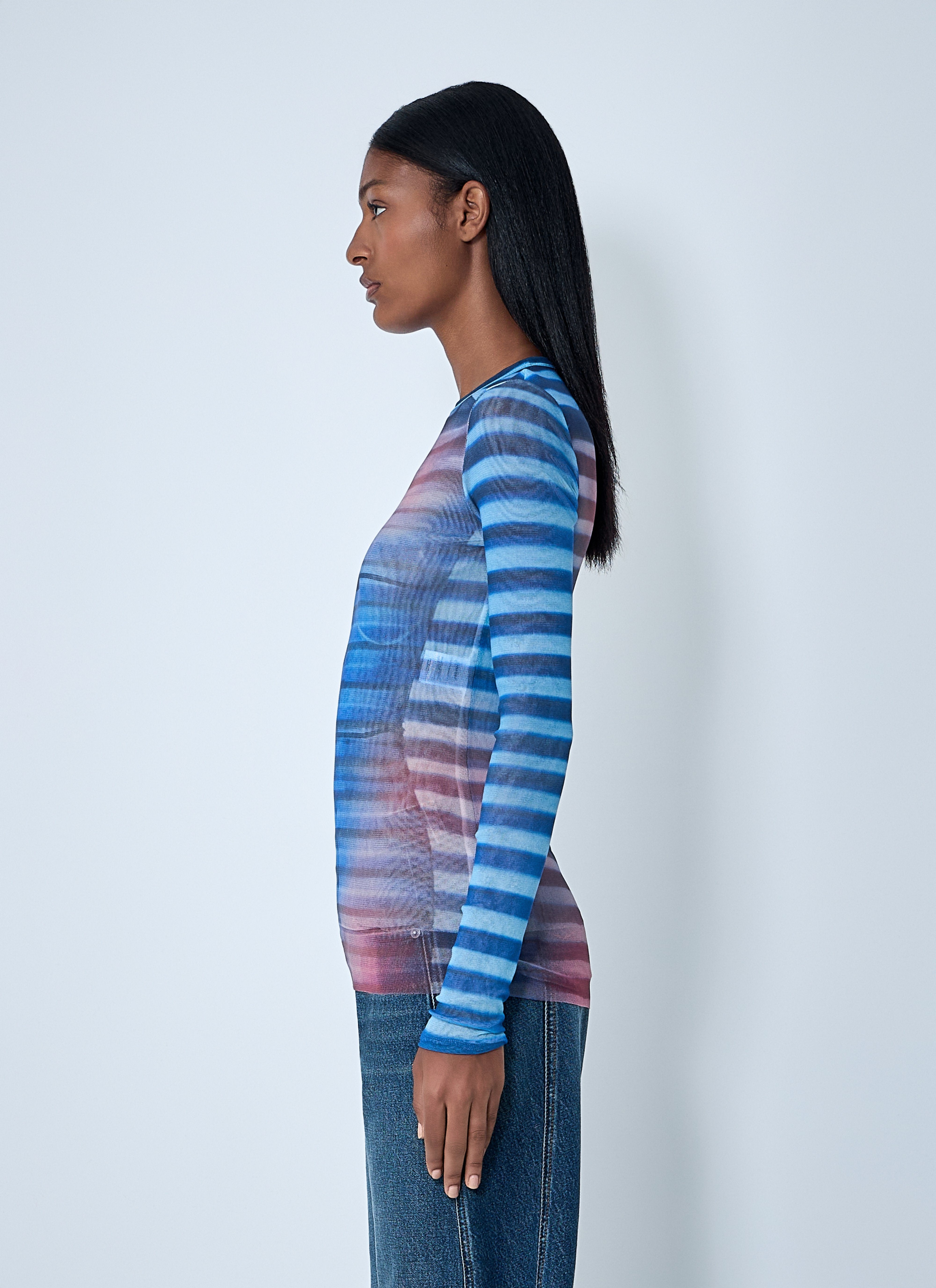 Jean Paul Gaultier Women Air Mesh Top - 3