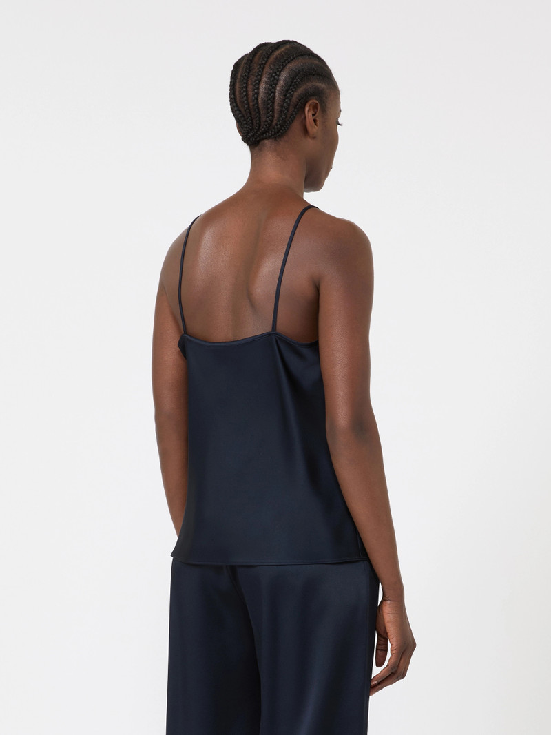 ONDE Envers satin camisole top - MIDNIGHTBLUE 4