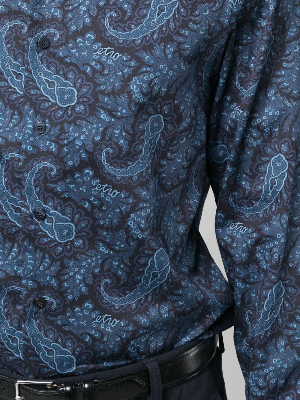 paisley-print shirt - 5