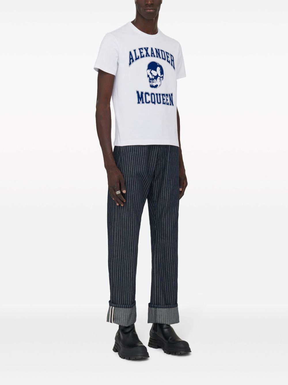Alexander Mcqueen Men T-Shirt With Print - 2