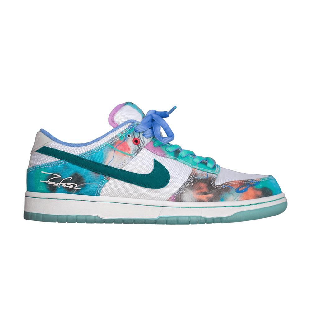 Futura Laboratories x Dunk Low SB 'Bleached Aqua' - 1