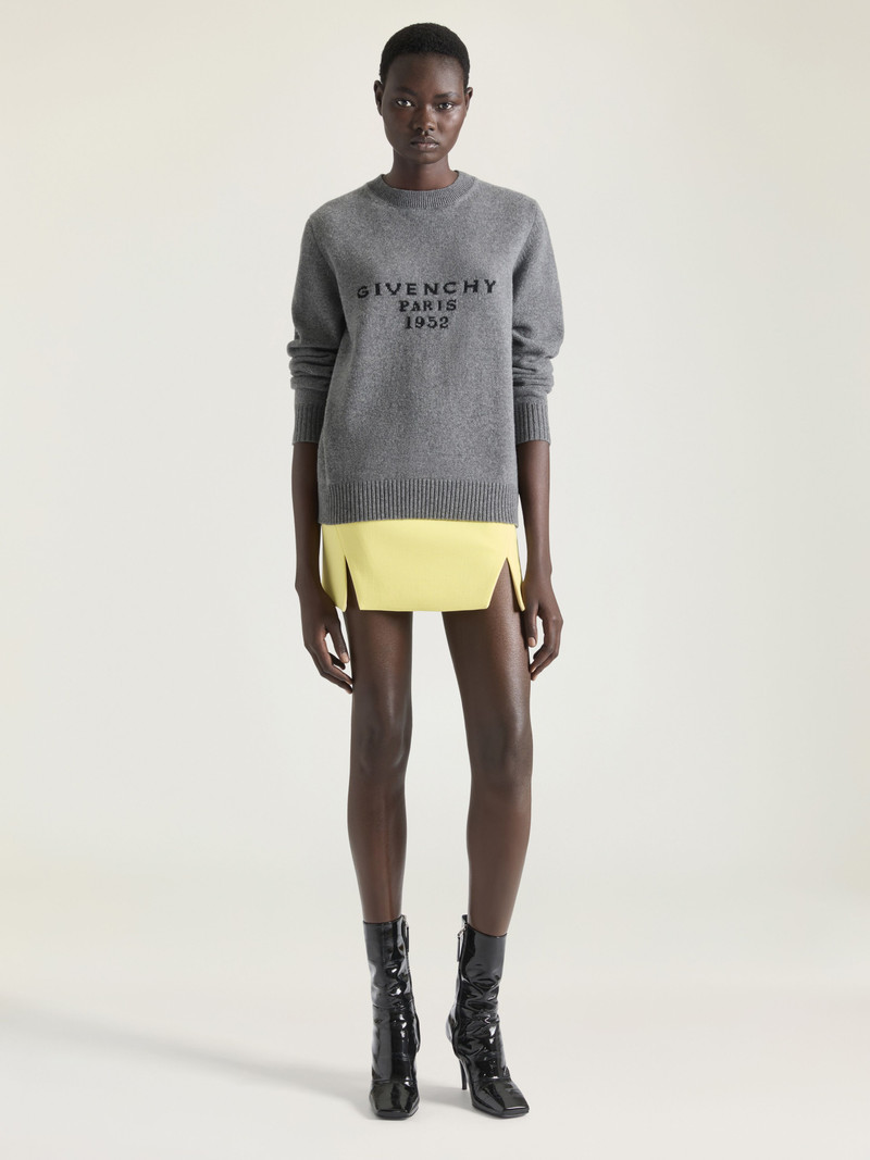 Givenchy SWEATER IN WOOL CASHMERE WITH GIVENCHY SIGNATURE outlook
