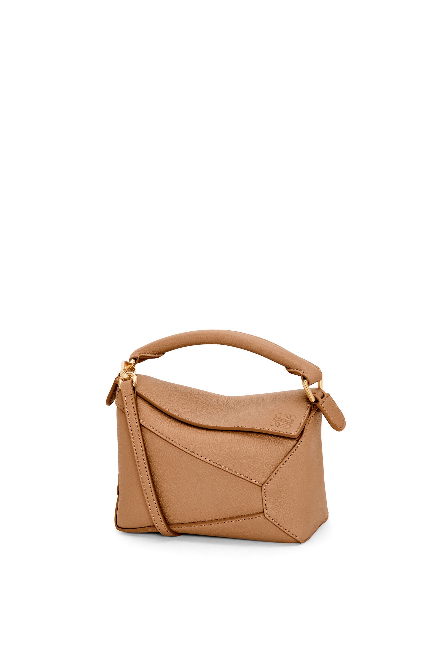 Loewe Small Puzzle Edge Leather Shoulder Bag - Bergdorf Goodman