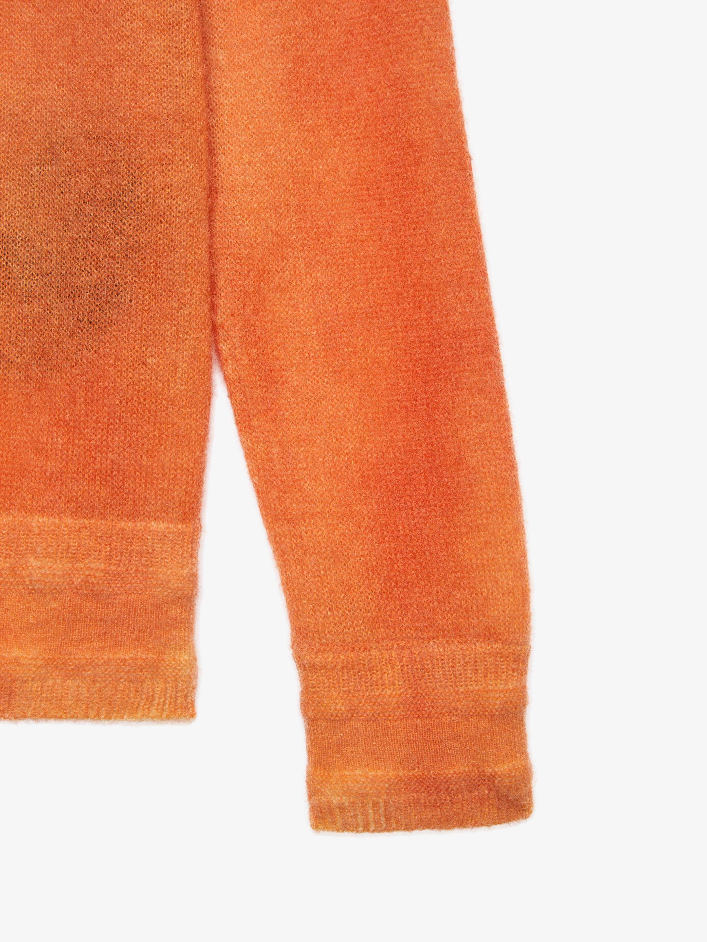 SWEATER IN WOOL AND MOHAIR WITH CERAMICS PRINTS - 5