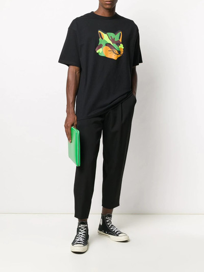 Maison Kitsuné logo-print cotton T-shirt outlook