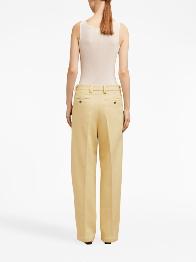 mid-rise wide-leg trousers 5