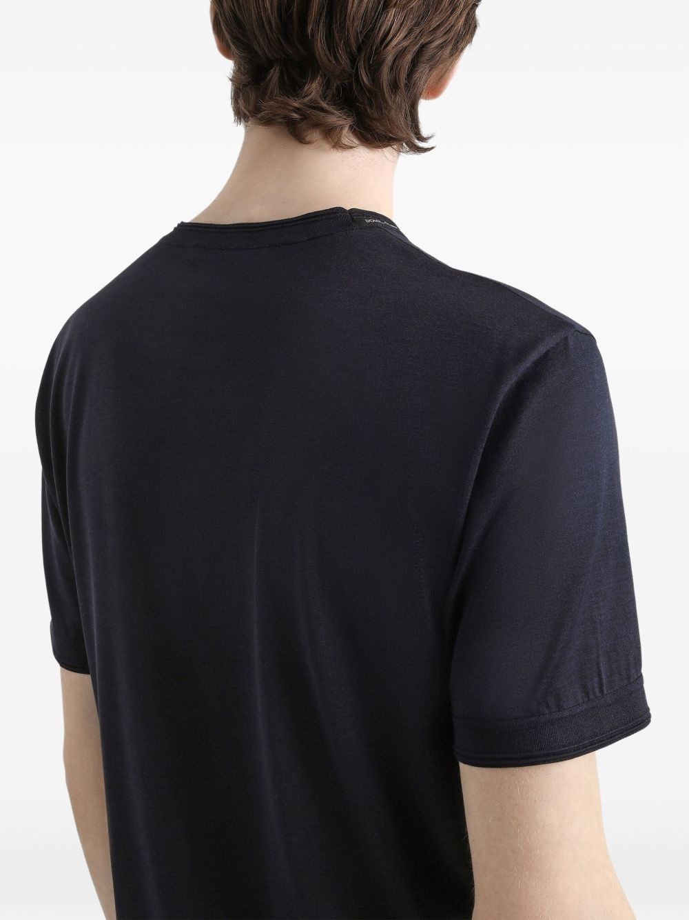 silk t-shirt - 5