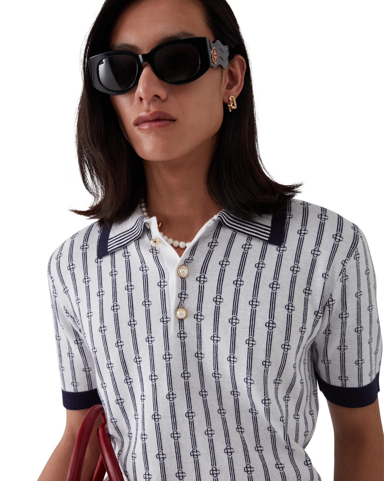 Monogram Polo Shirt | Casablanca Paris - 5