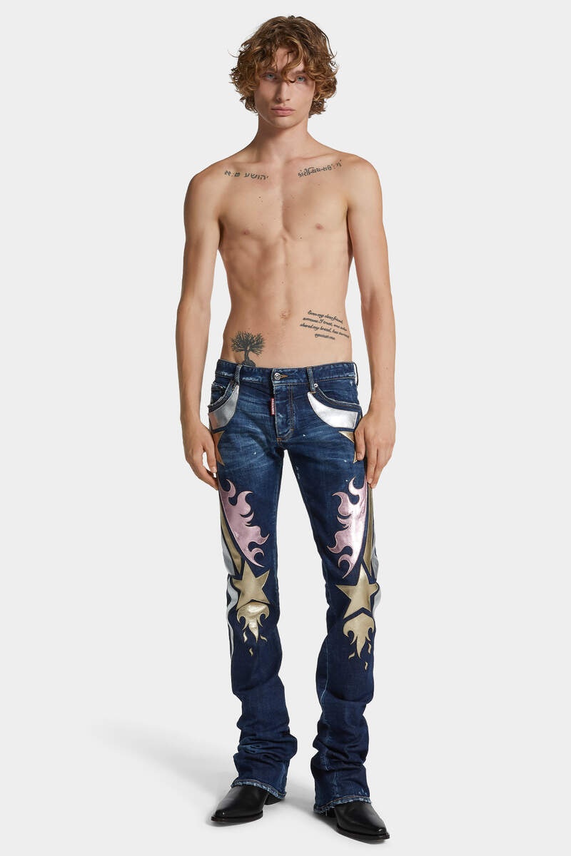 WRESTLERMANIA WASH SHARPEI FLARED BOOTCUT JEANS - 3