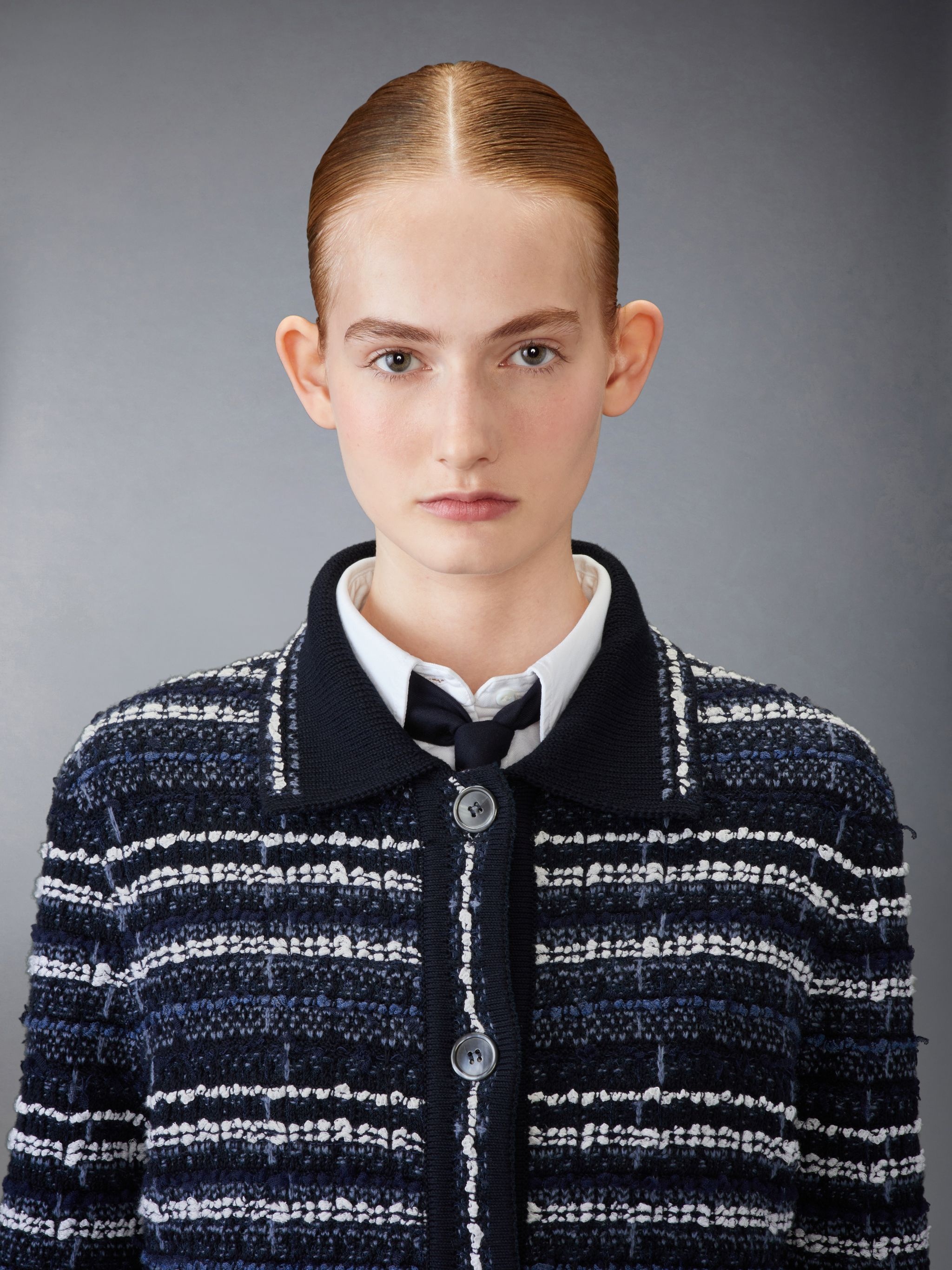 Tweed Polo Jacket - 4