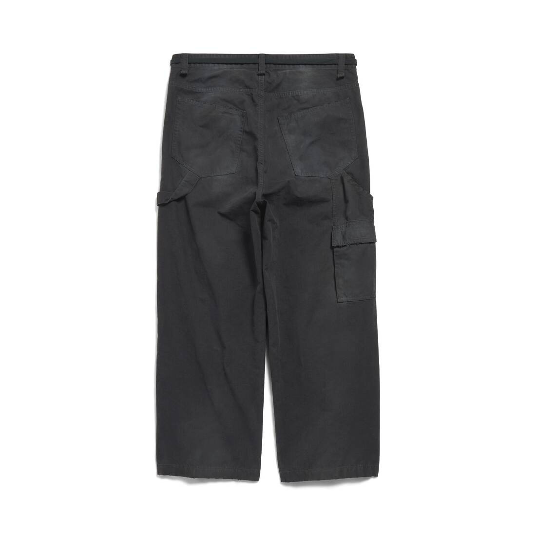 Cropped Skater Pants in Black - 6