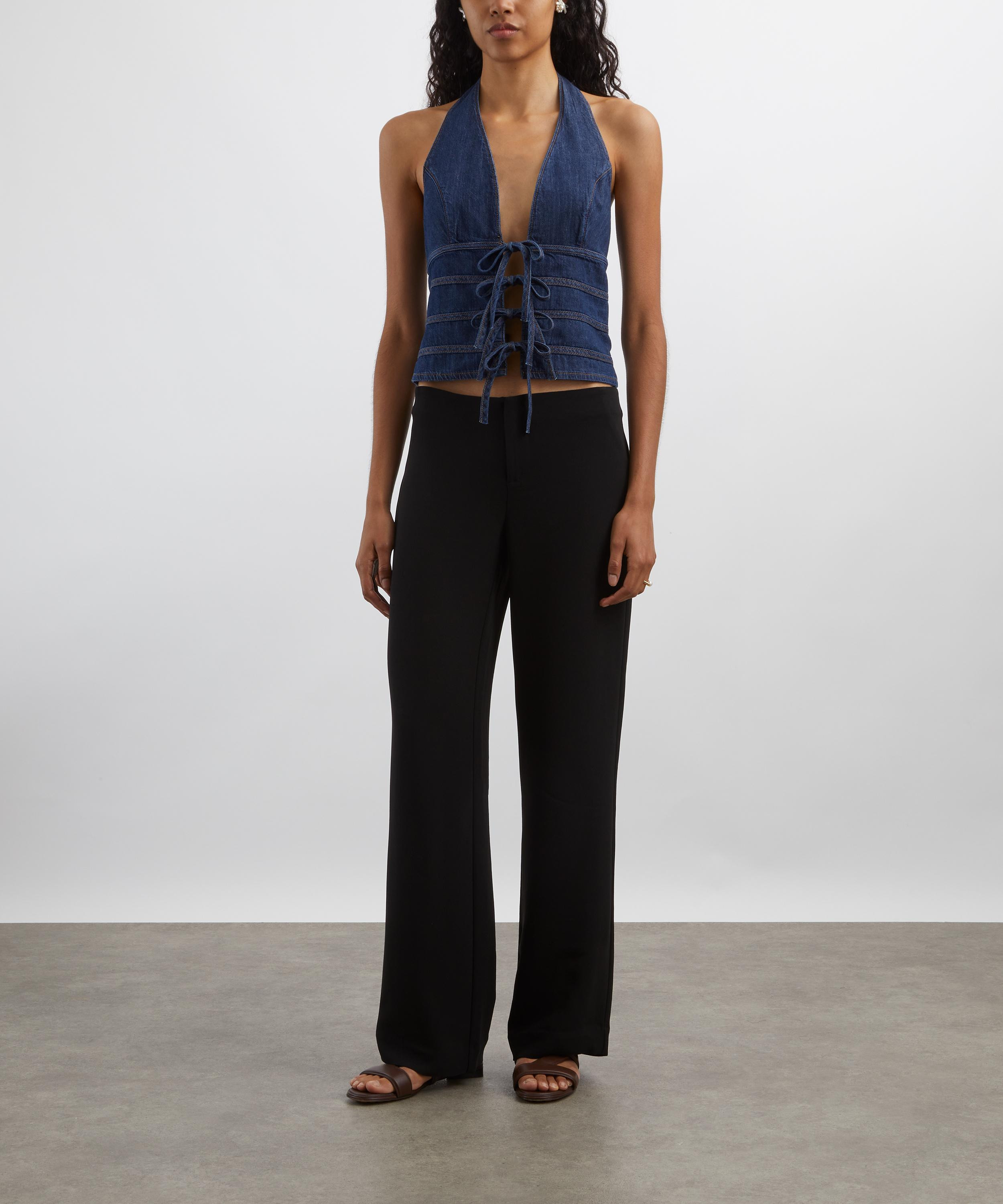 Vida Low-Rise Trousers - 2