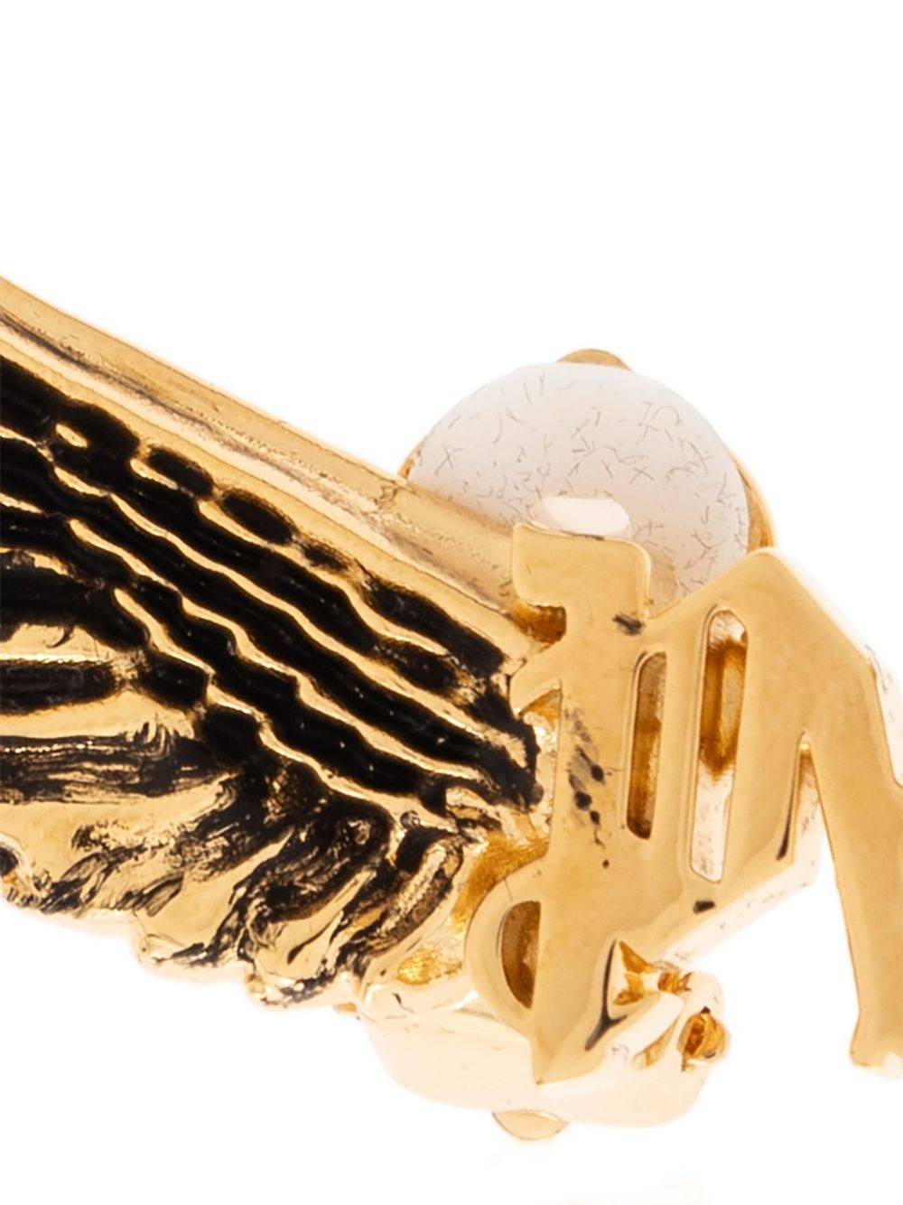 wing-shaped earring - 3