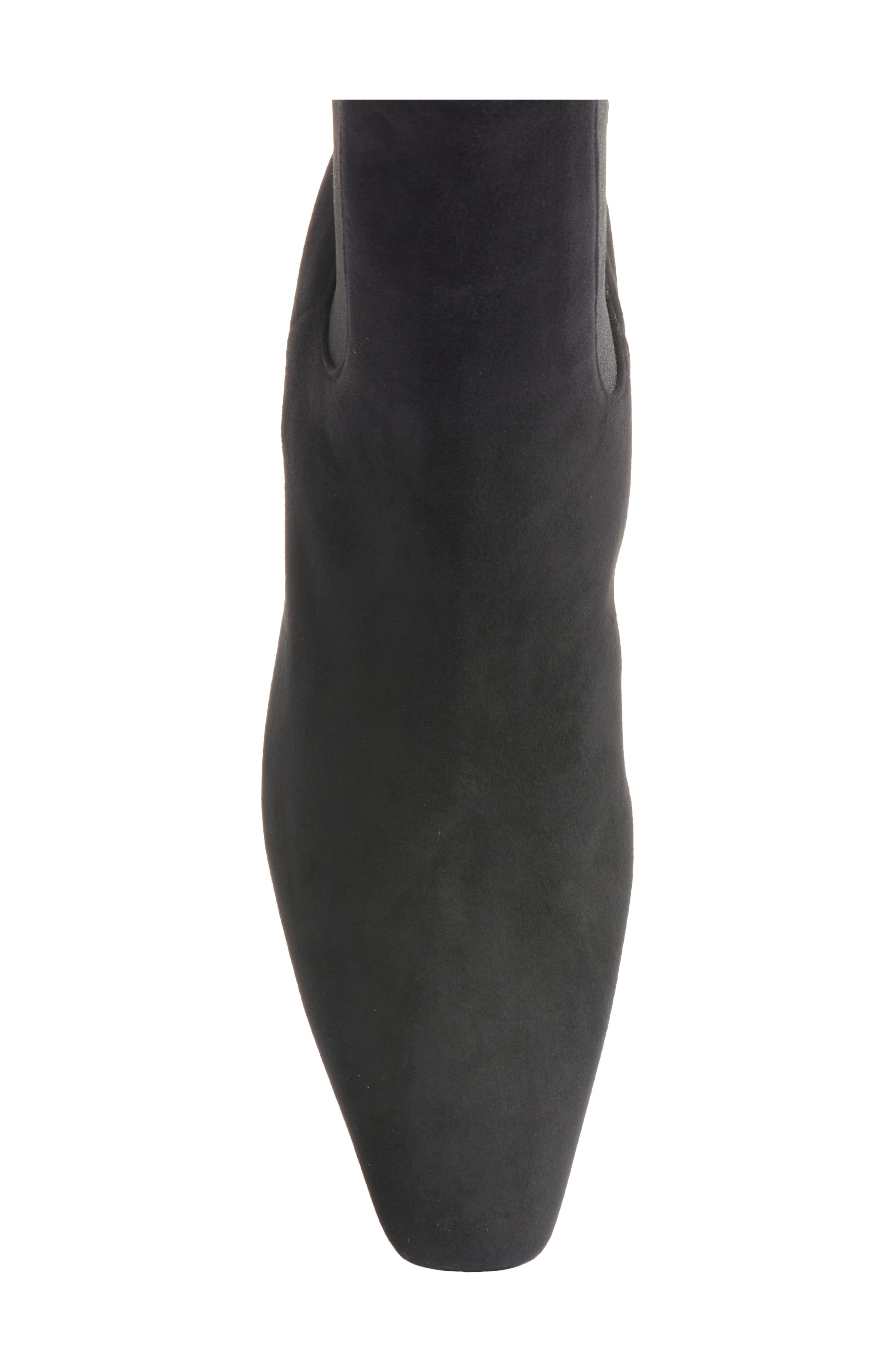 TOTEME The Mid Heel Bootie in Black Suede at Nordstrom - 5