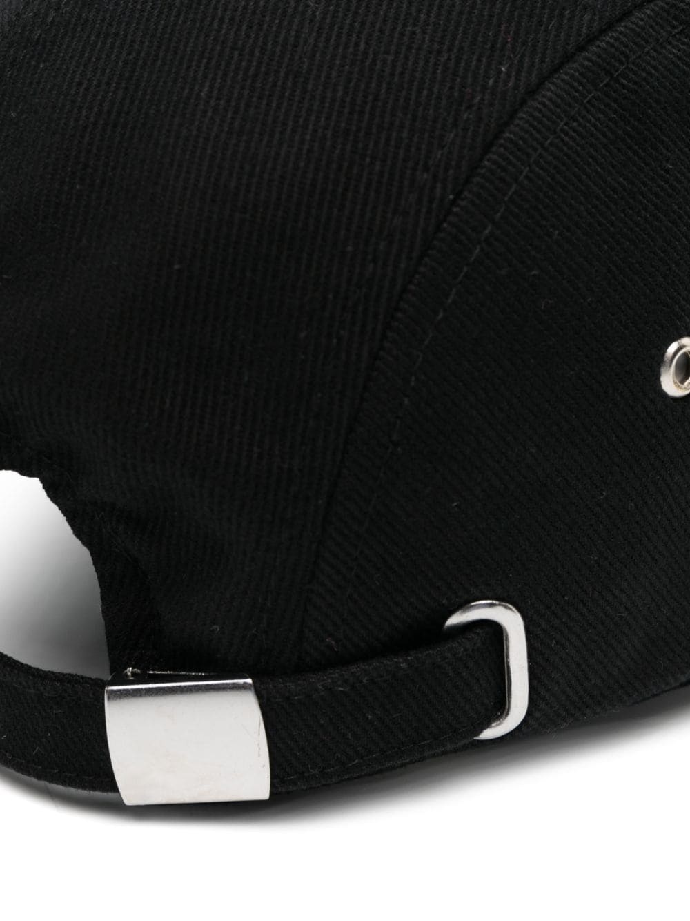 logo-embroidered cotton baseball cap - 2