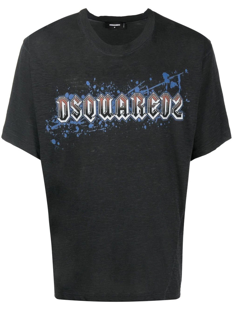 logo crew-neck T-shirt 1