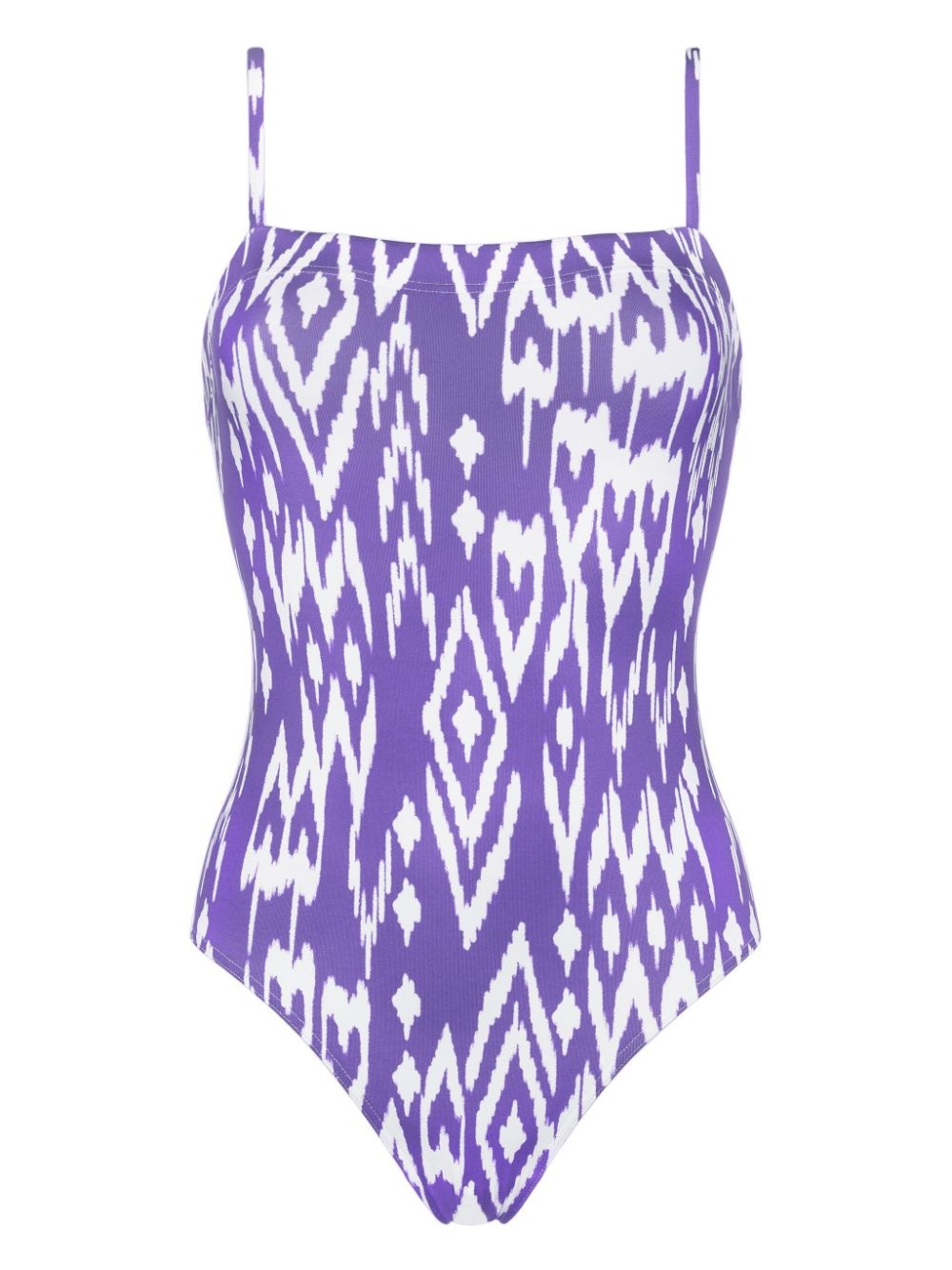 Cloud geometric-print swimsuit - 1