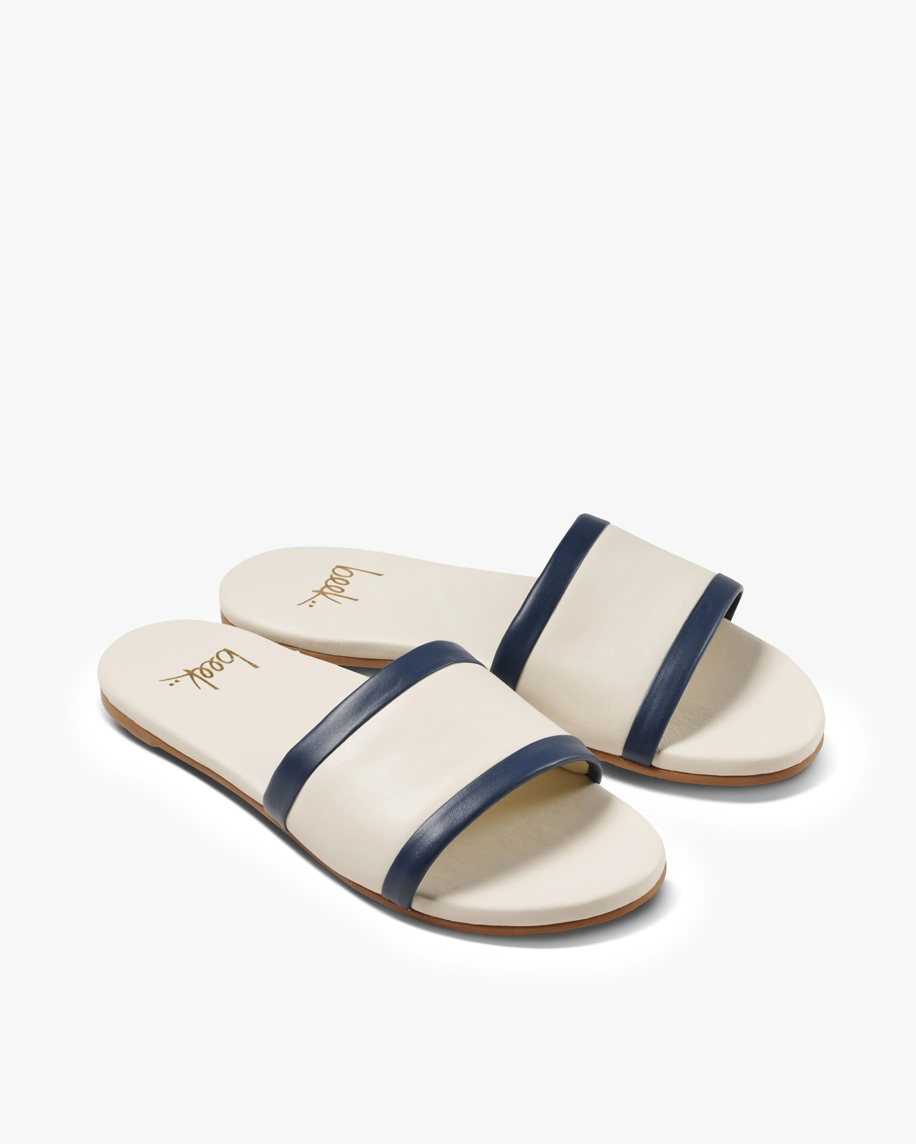 Shorebird Leather Slide Sandal - 1