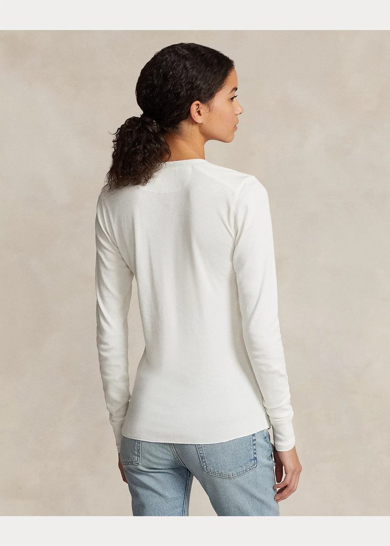 Cotton Henley Shirt 4