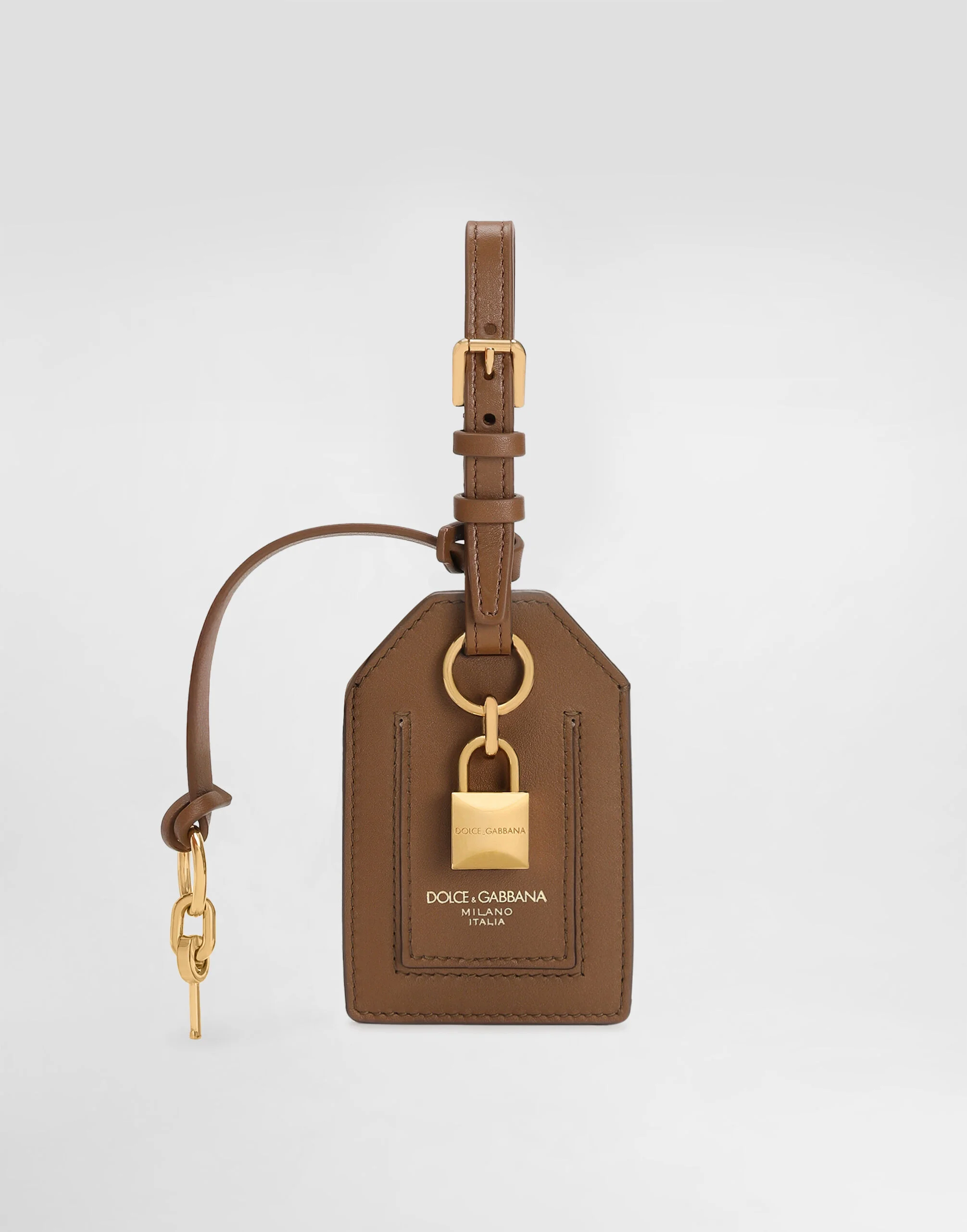 Calfskin keychain - 1