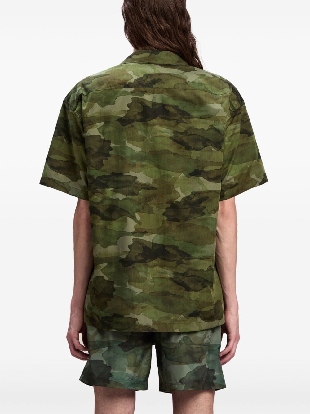 camouflage-print cotton shirt - 5