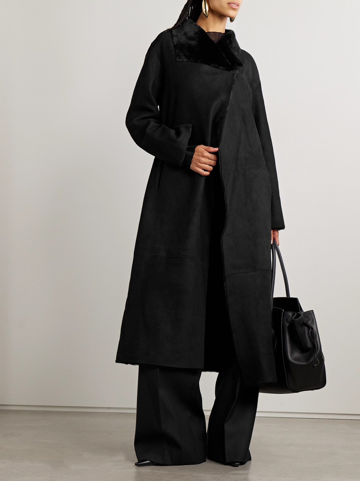 Merinos Oversized Shearling Coat - 2