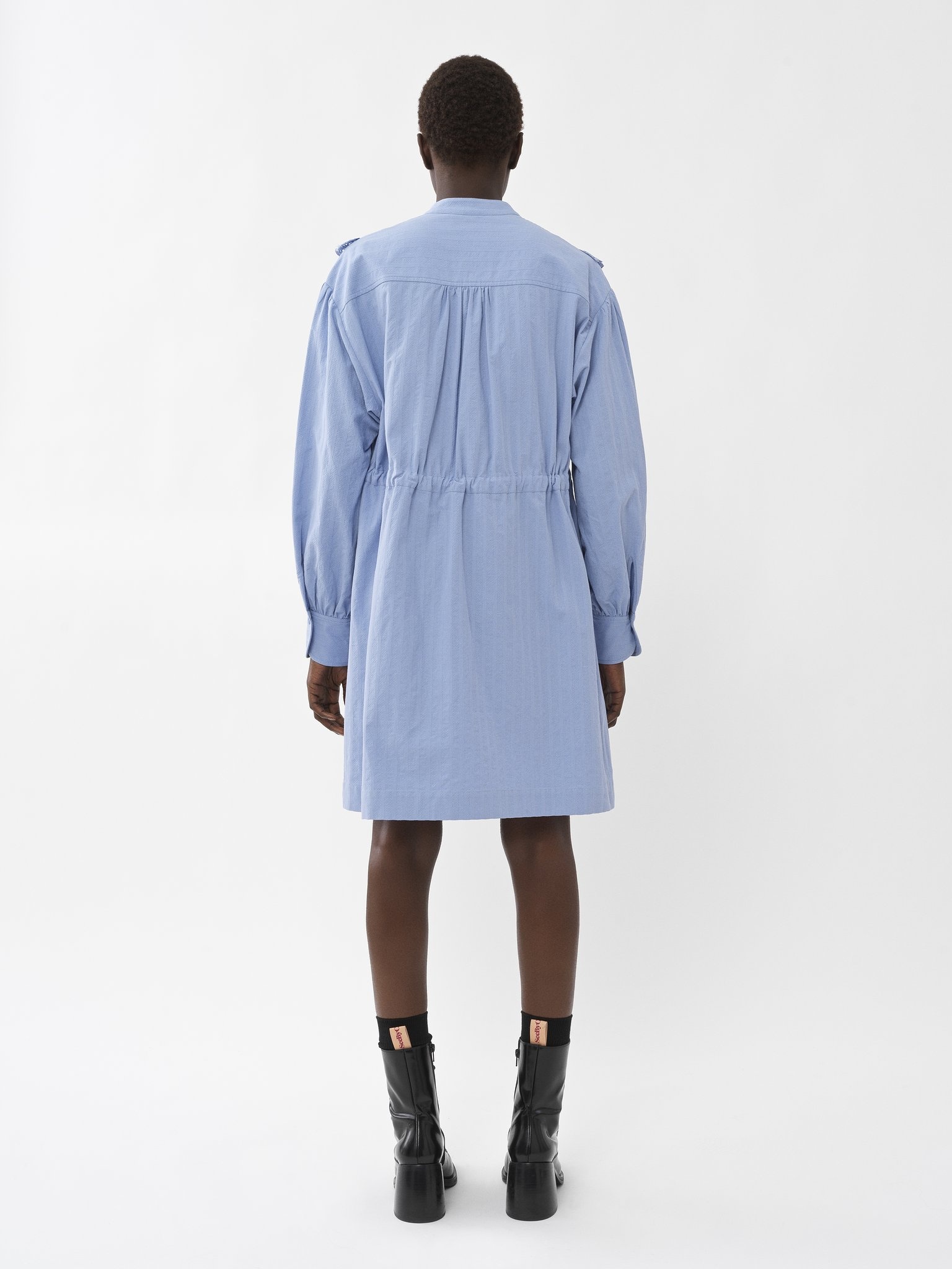EMBELLISHED SHIRT DRESS - 4