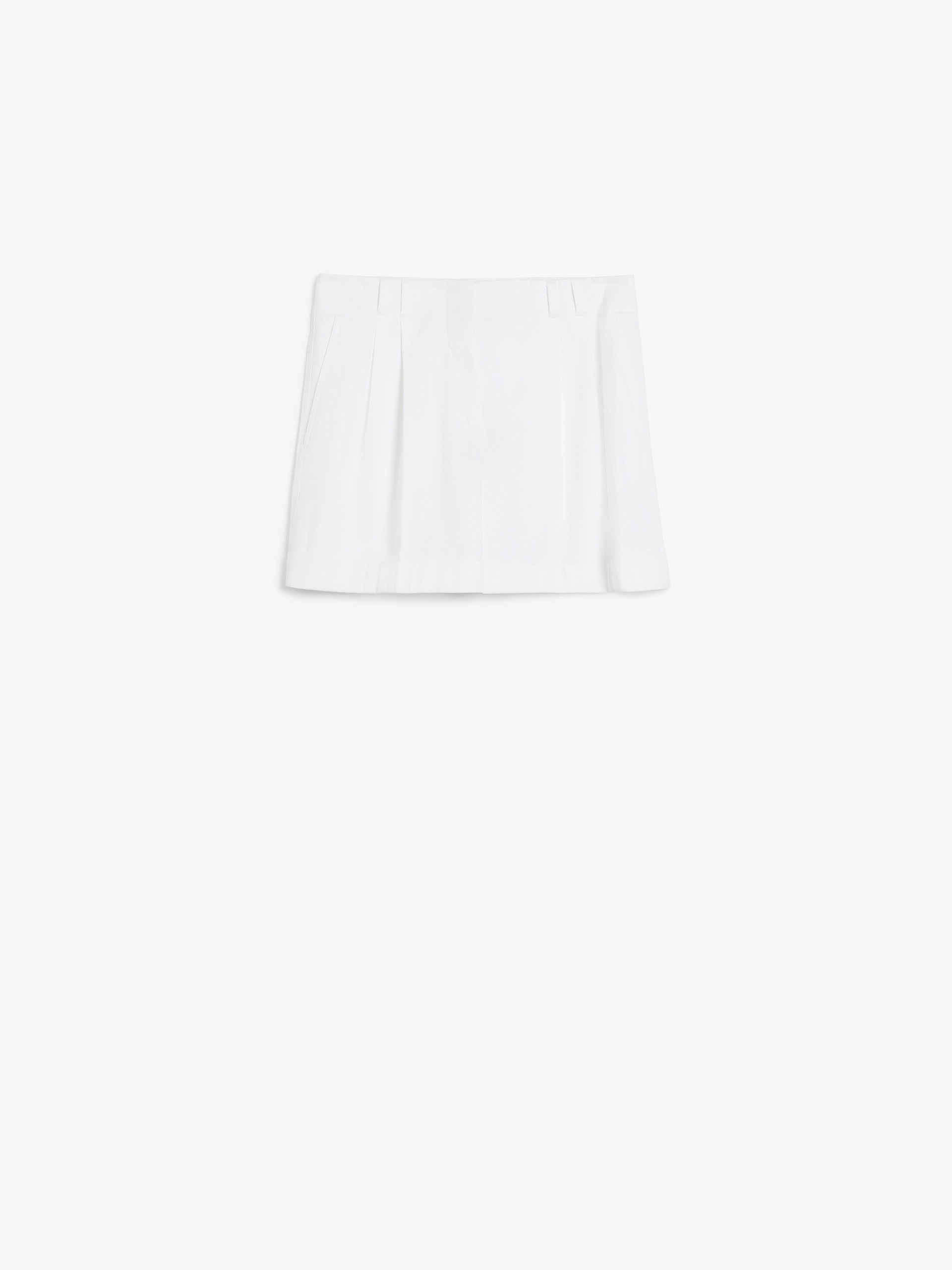 BERGEN Cotton gabardine shorts - 1