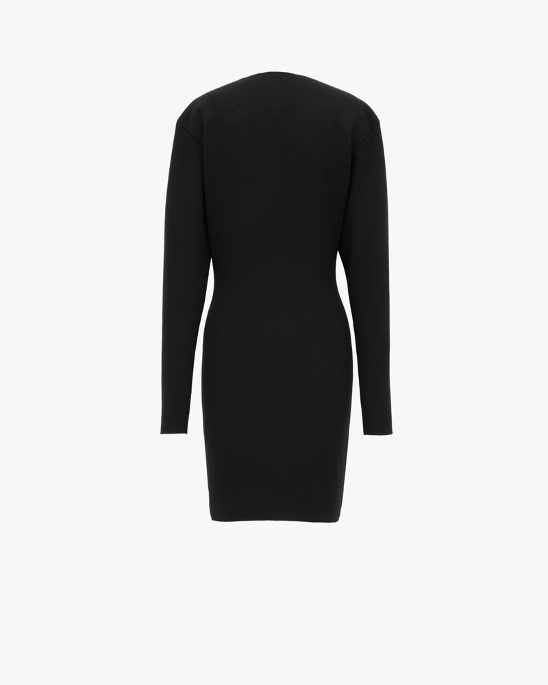 SAINT LAURENT SWEATER DRESS IN DOUBLE-FACE KNIT outlook