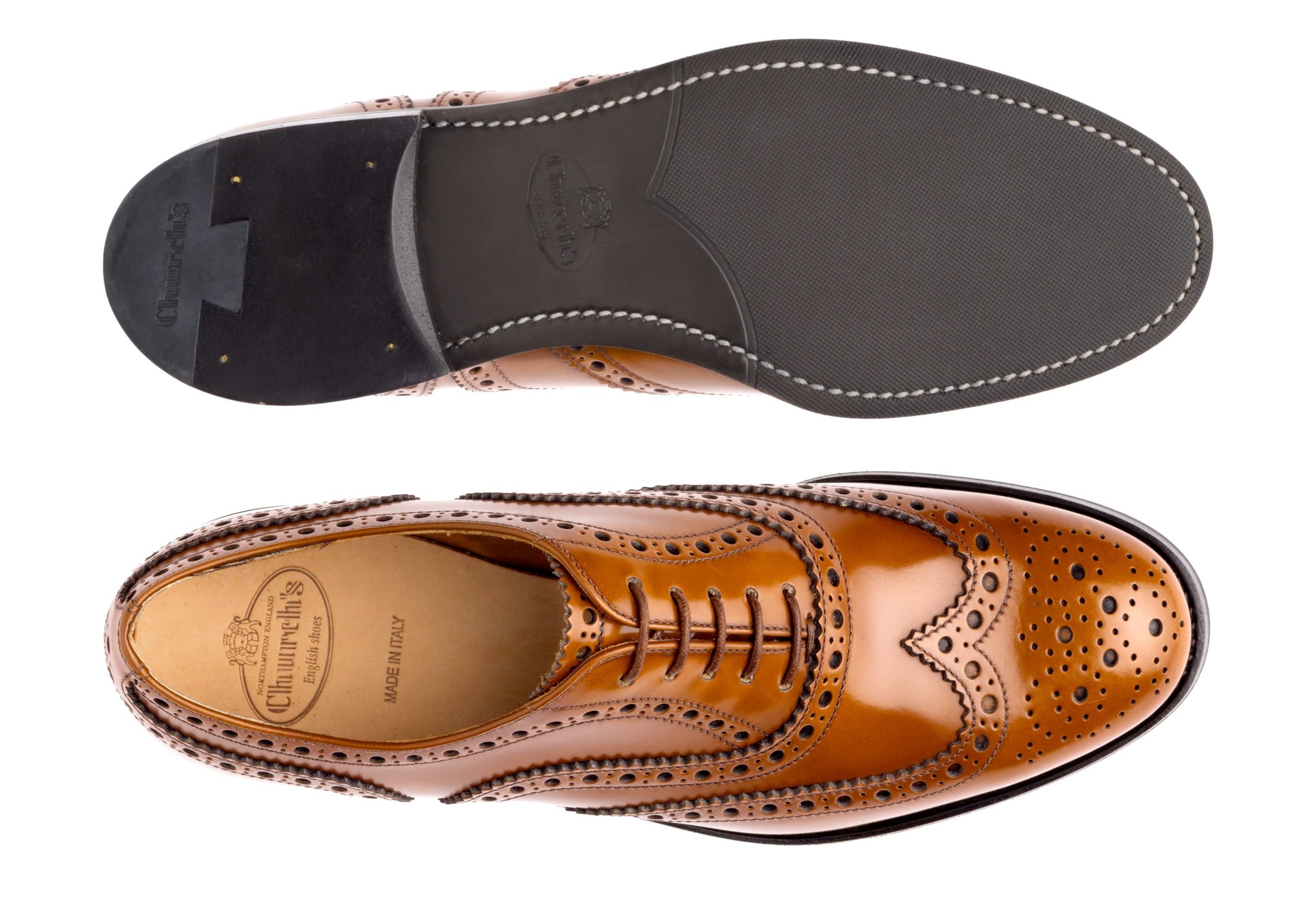 Burwood wg
Polished Binder Oxford Brogue Sandalwood - 3
