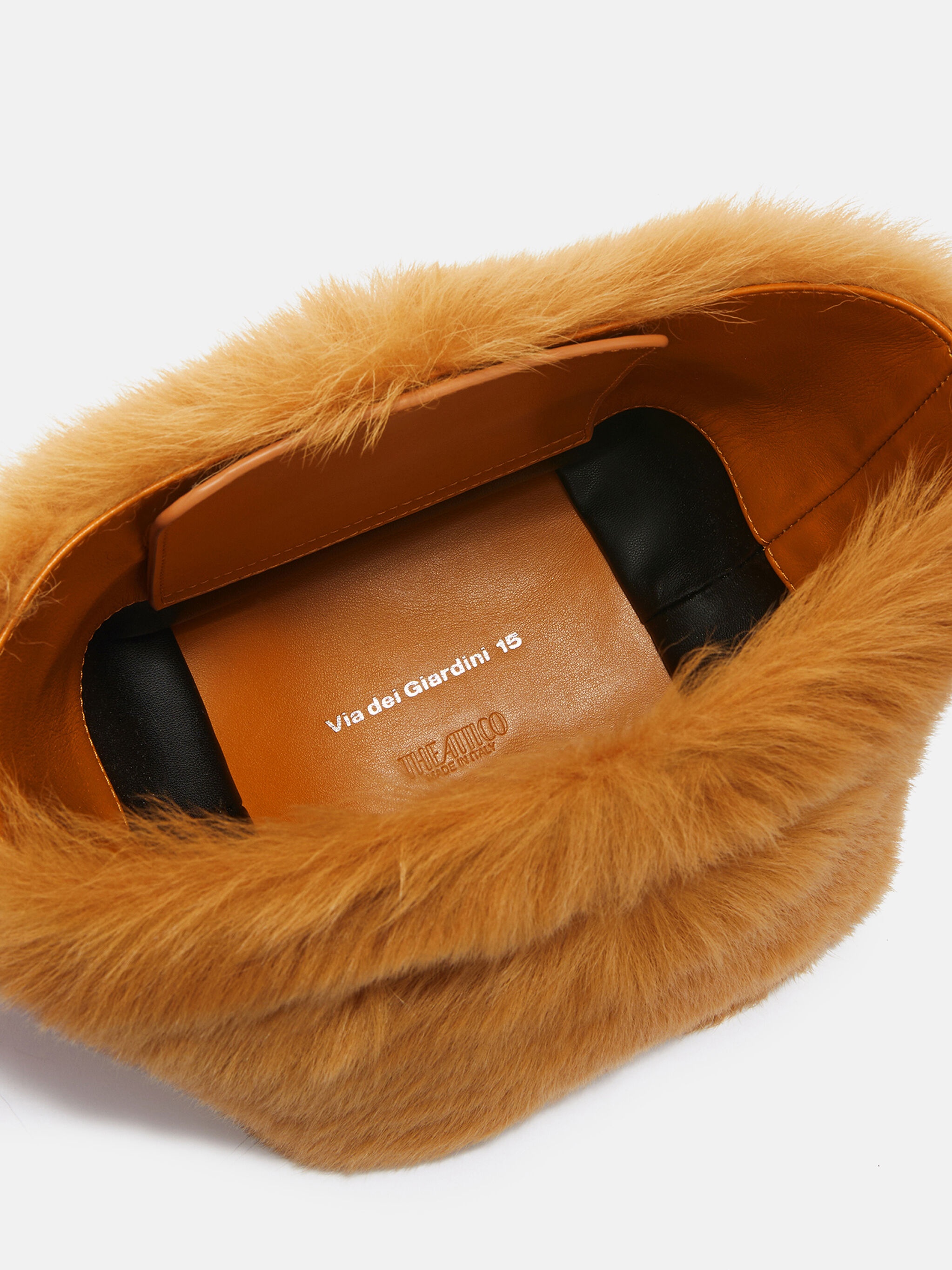 ''VIA DEI GIARDINI 15'' CARAMEL TOTE BAG - 4