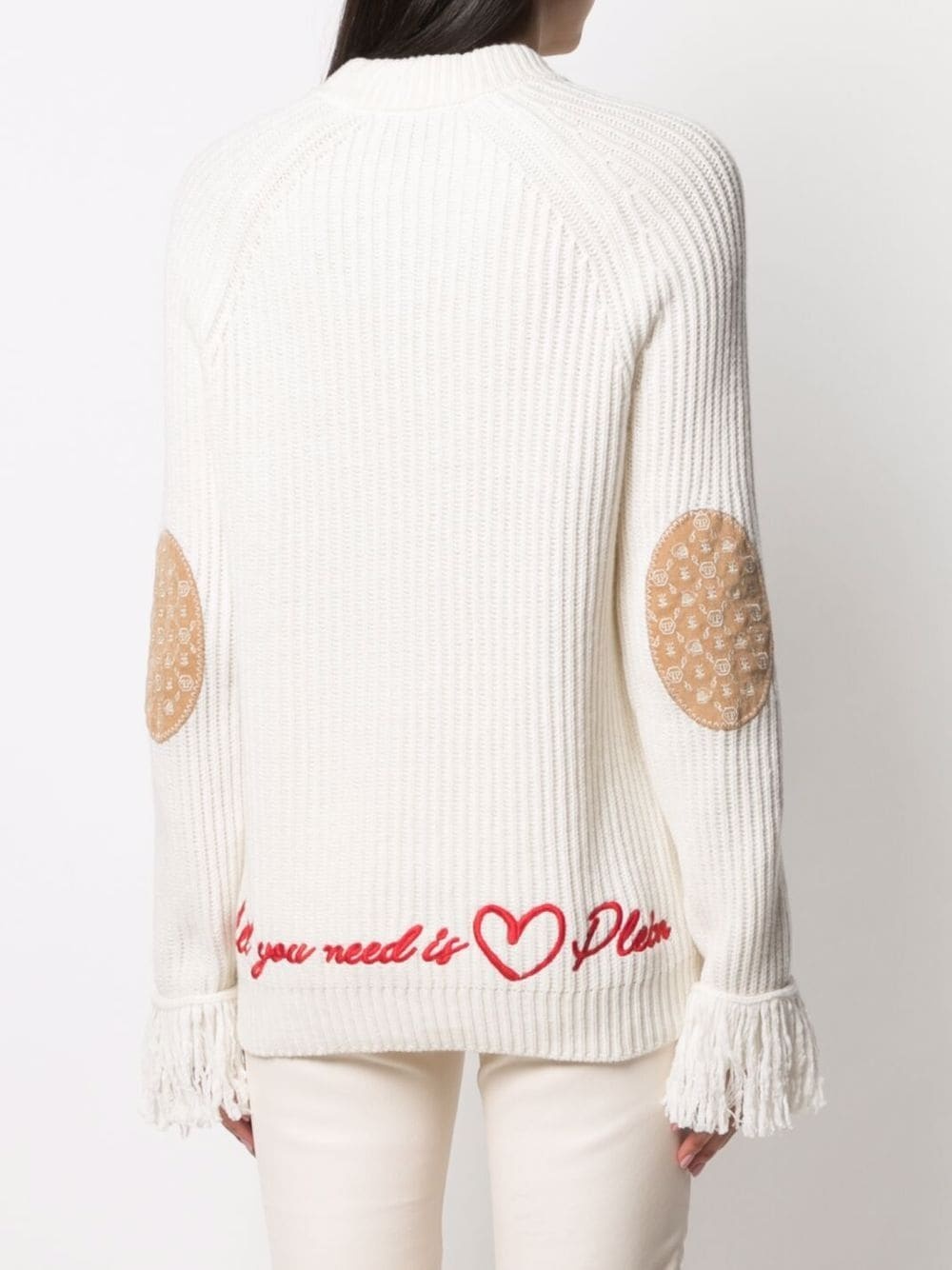 Love Plein ribbed-knit jumper - 4