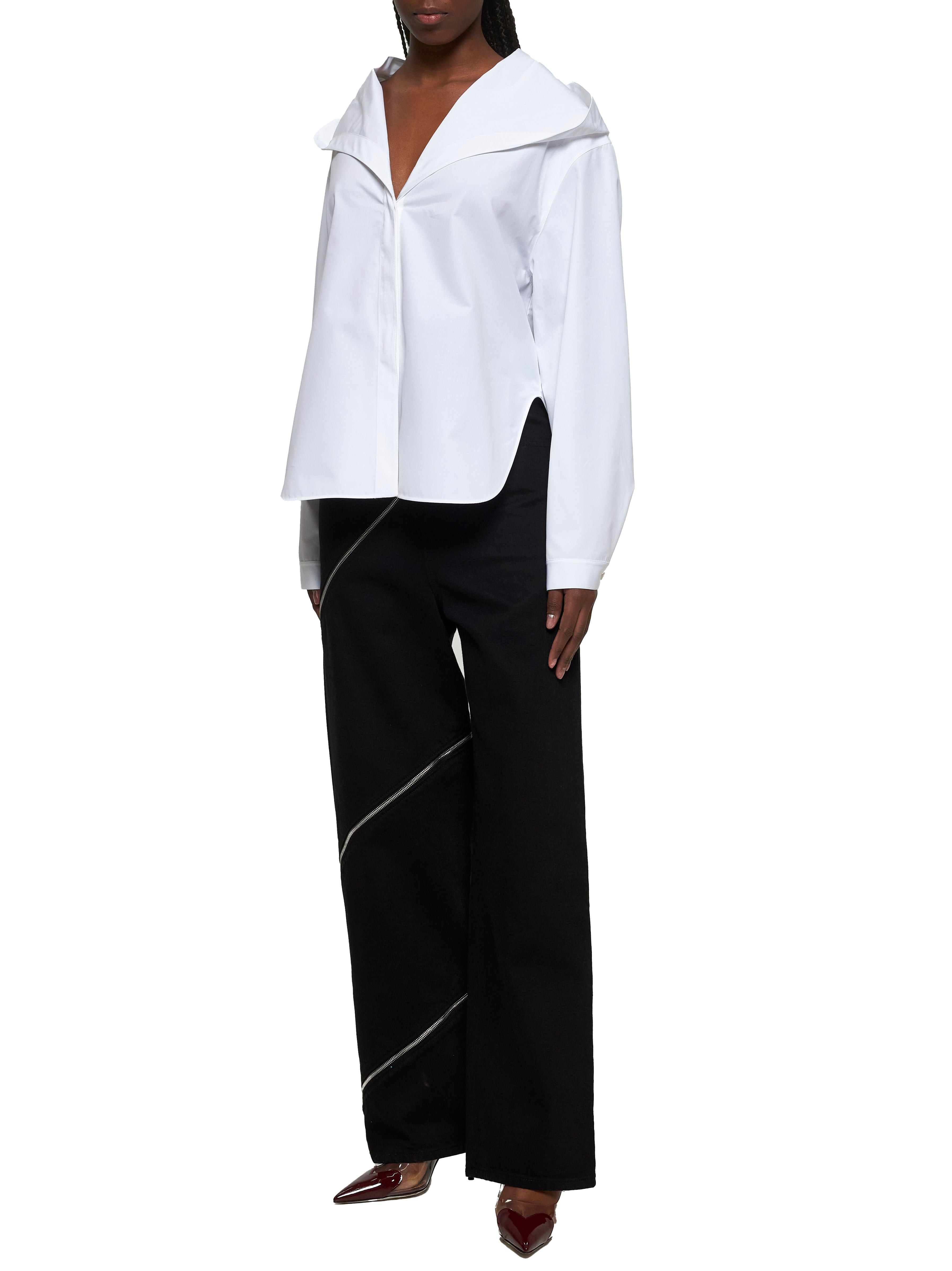 Black denim Spiral jeans - 2