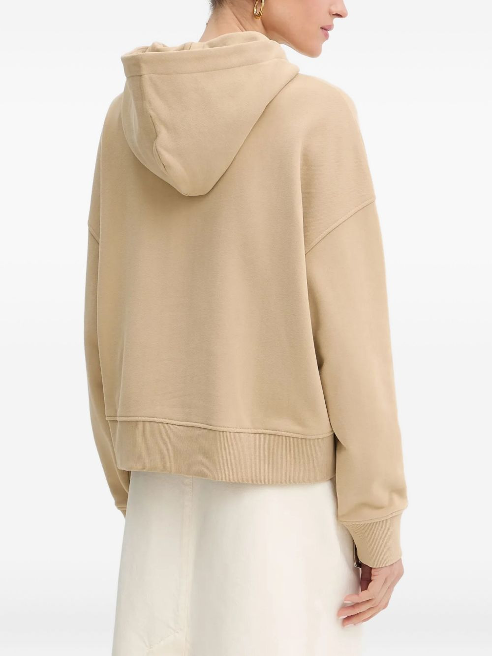 embellished-logo hoodie - 3