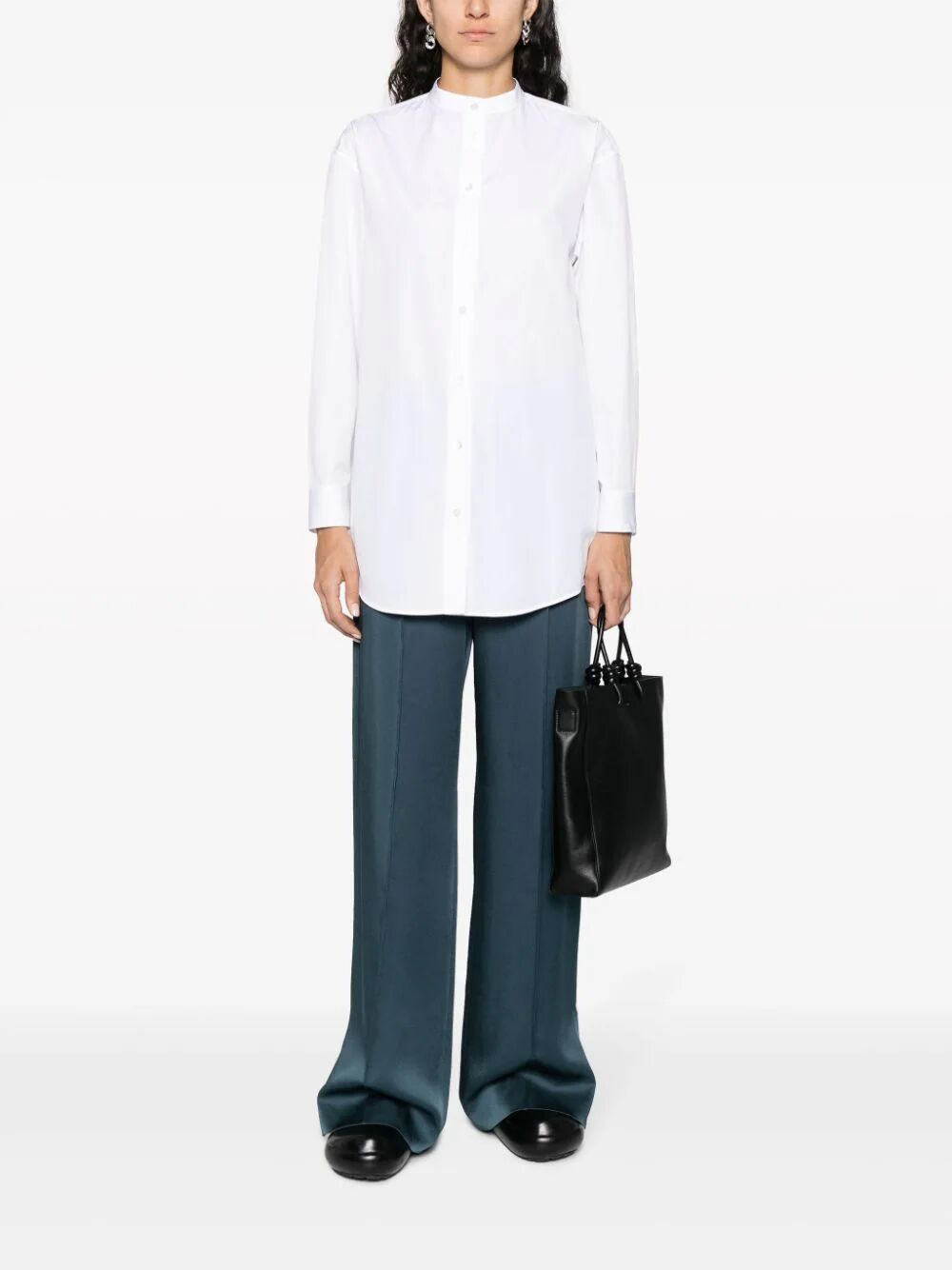 Jil Sander Women Wednesday Straight Fitted Shirt - 4