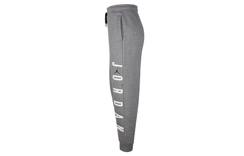Jordan Air Jordan Fleece Casual Long Pants Gray DC9090-091 outlook