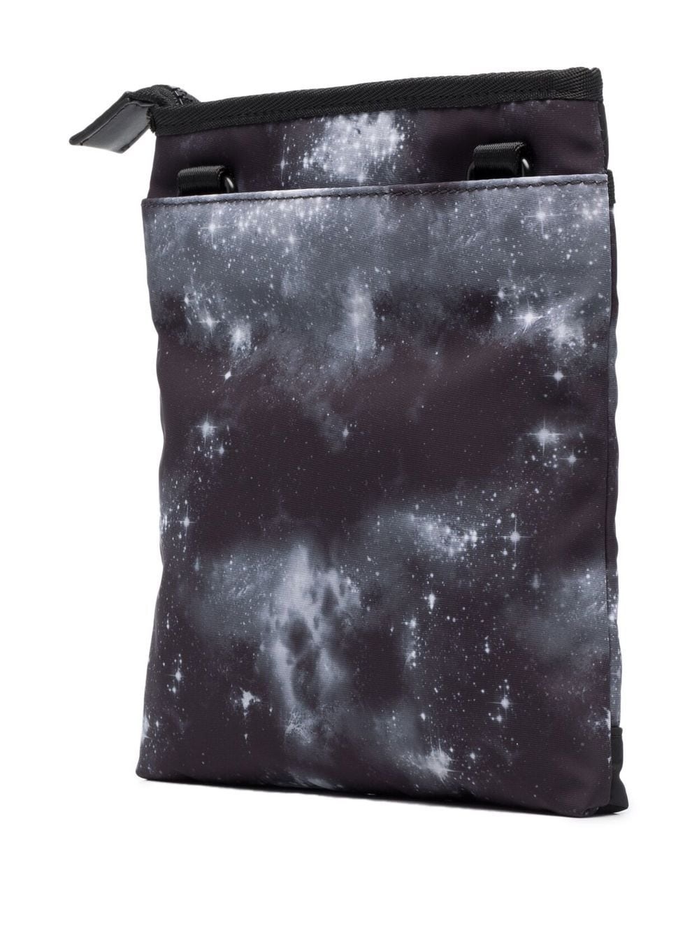 space-print logo-patch crossbody bag - 3