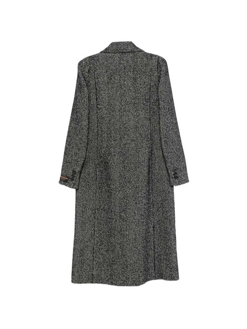 N°21 double-breasted woven coat outlook