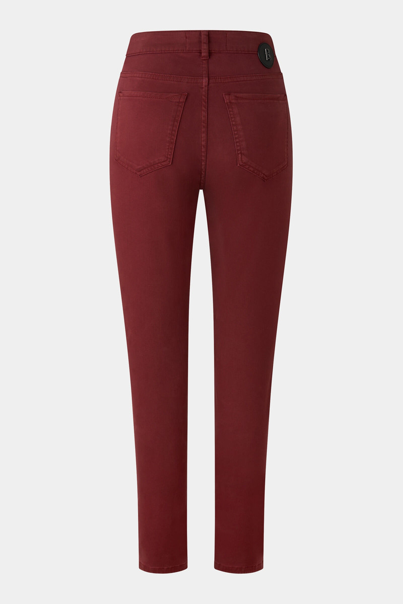 7/8 pants Julie in Wine red 7