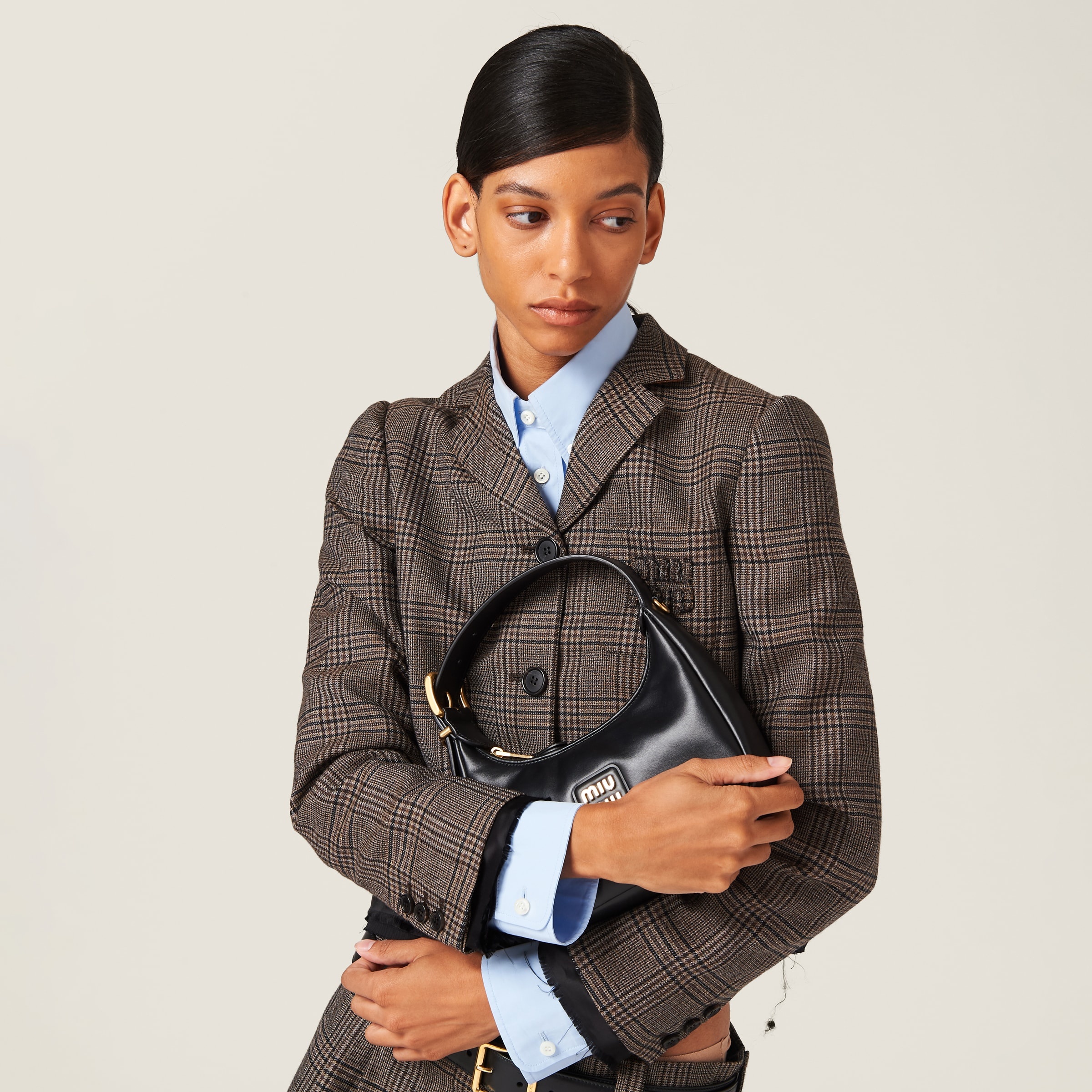 Single-breasted Prince of Wales check jacket - 2