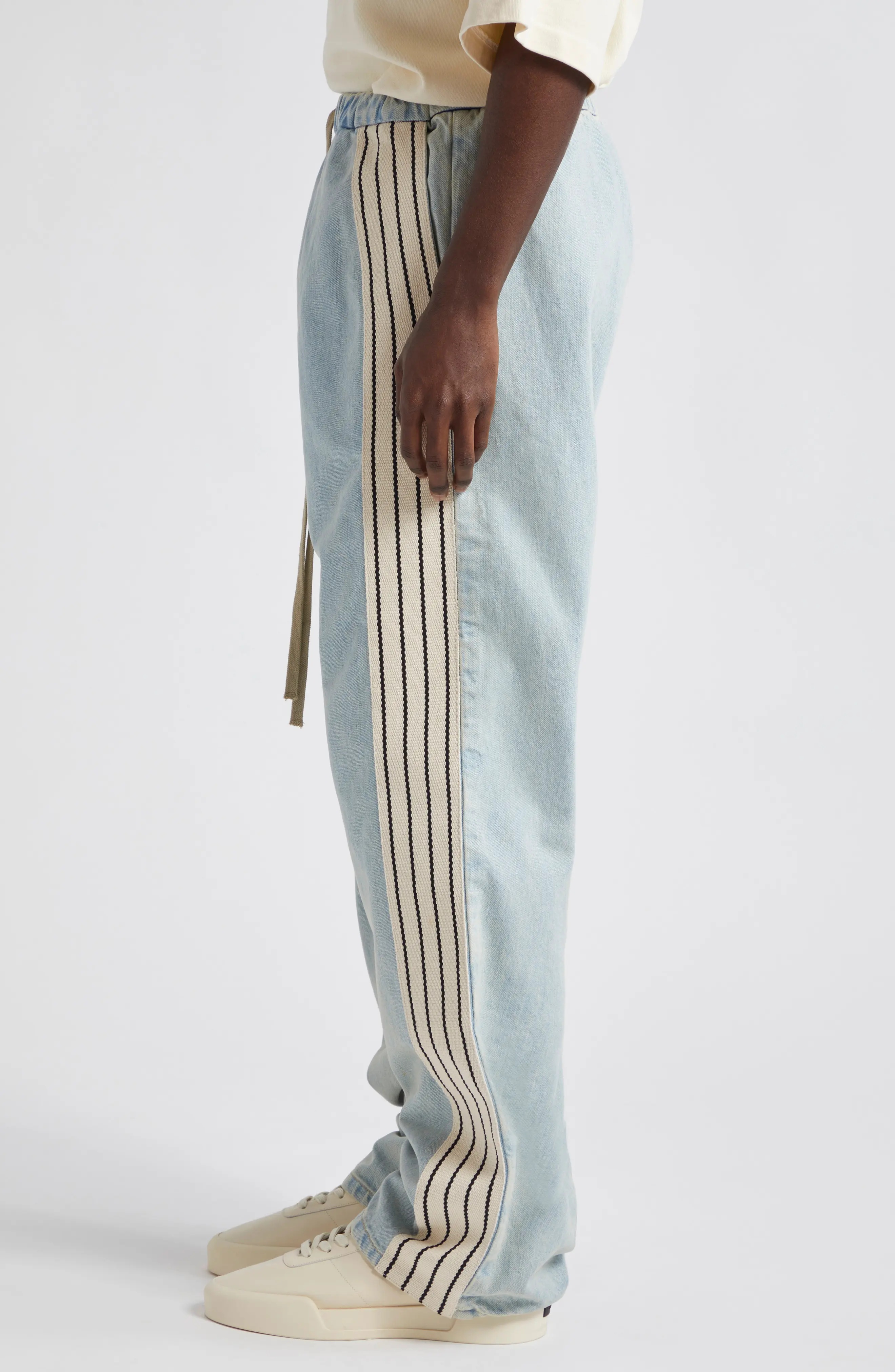 FEAR OF GOD SIDE STRIPE FORUM PANT MOCHA FEAR OF GOD COLLECTION 8