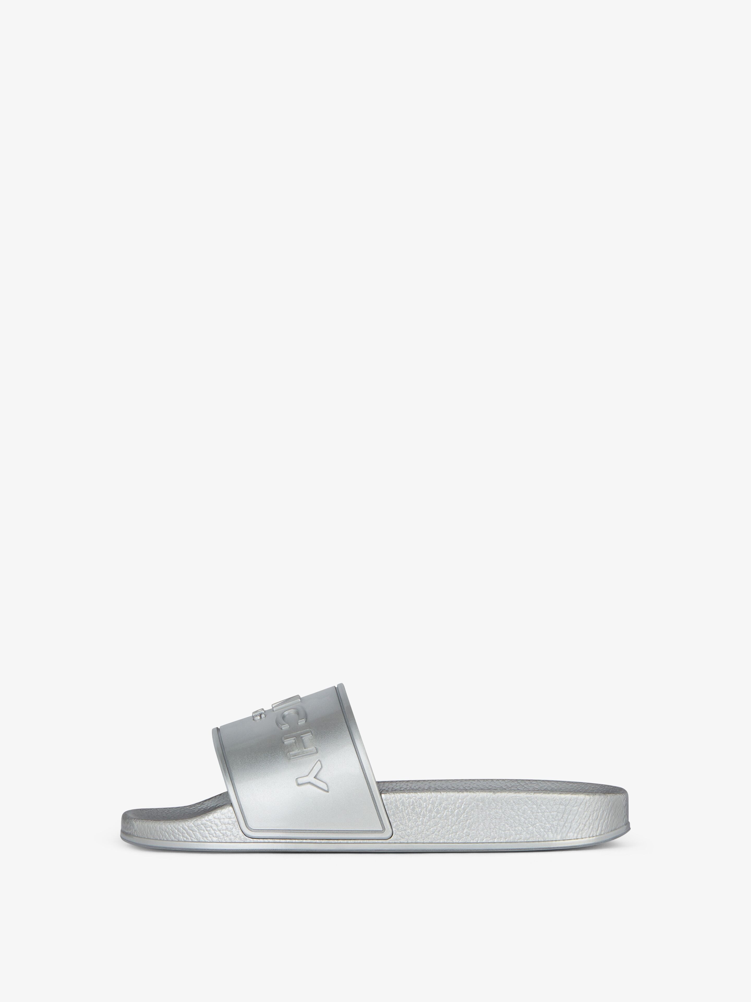 SLIDE FLAT SANDALS IN RUBBER - 3