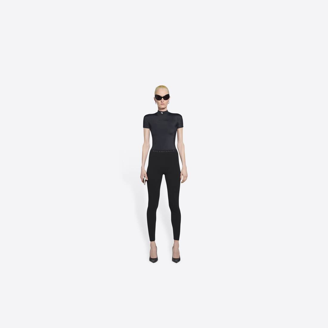 Women's Leggings in Black - 3