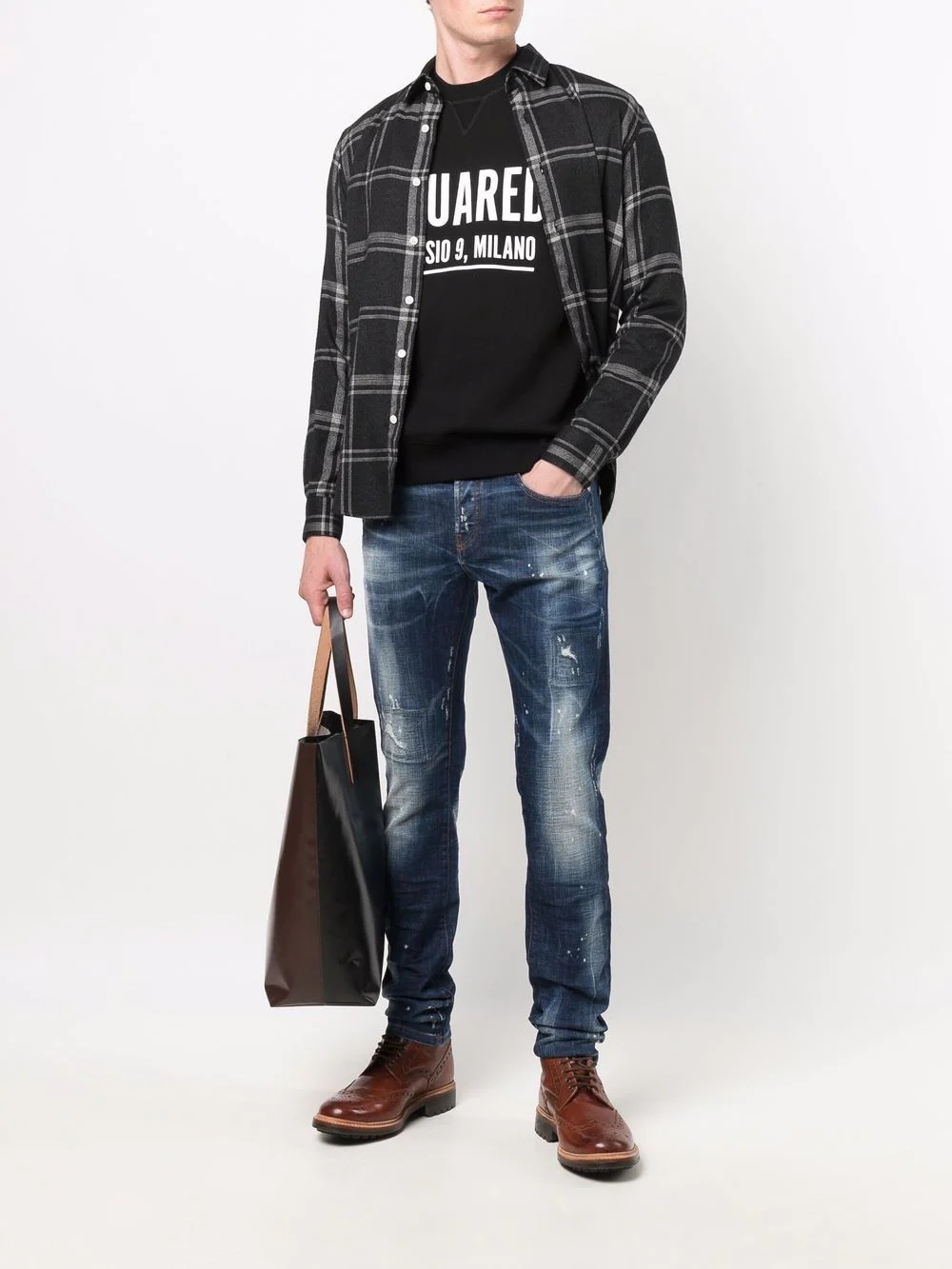 logo-print sweatshirt - 2