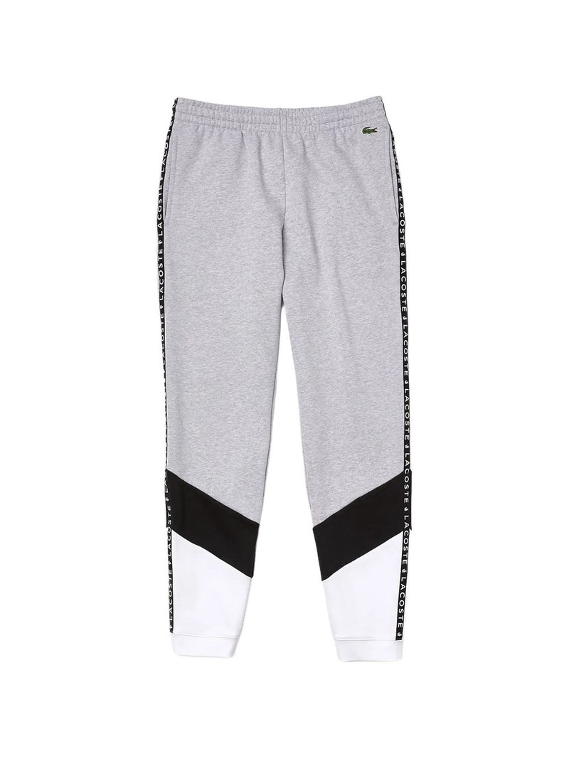 signature striped colourblock fleece track pants 1